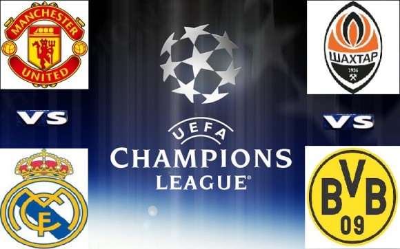 UEFA Champions League action today.