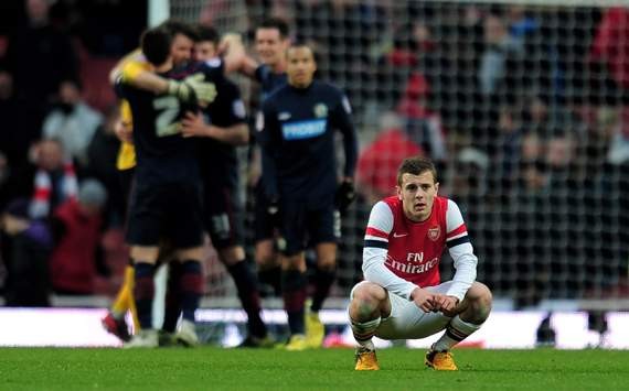 Arsenal knocked out of FA CUP