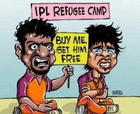:P refugee auction in IPL