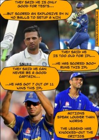 Rahul Dravid - Respect for the Legend