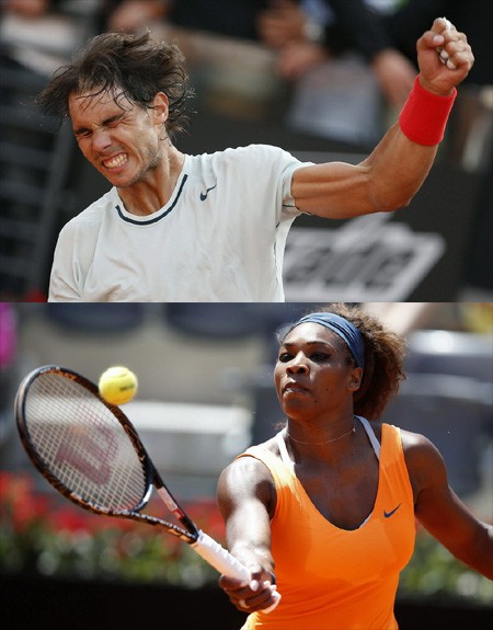 Nadal Beats Federer for Rome Masters Title as Serena Williams Rolls Past Azarenka