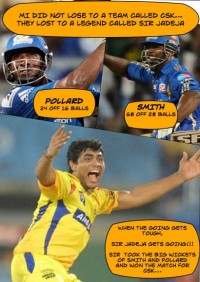 Sir Jadeja does the magic for CSK