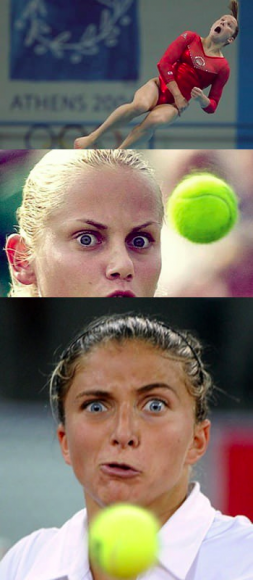Funny Sports Faces