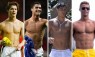 Man of Steel! Cristiano Ronaldo shows off his physique on holiday in Miami... and look how he's grown since United days