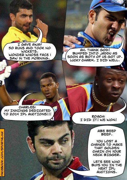 India vs West Indies - Match in Funny Pixels