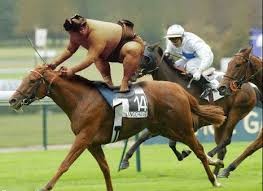 Beat that Sumo-Jockey