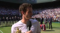Andy Murray's Championship Winning Speech at Wimbledon 2013