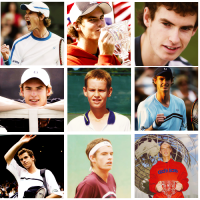 Andy Murray - The Wimbledon champ over the years
