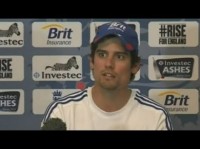 Ashes 2013: Girl faints during Alastair Cook's press conference