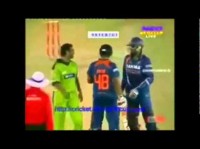 India Vs Pakistan Cricket Fight Video