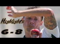 Best opening cricket swing bowling spell 6/8 Dale steyn 2013