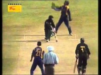 Smallest SIX in the history of cricket