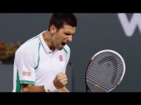 Novak Djokovic Vs Fabio Fognini HIGHLIGHTS ATP INDIAN WELLS MASTERS 2013[HD]