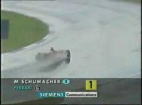 Schumacher vs Hakkinen Silverstone 1998