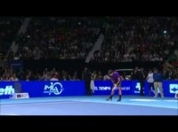 The Crowd Goes Crazy After Federer's Insane Tennis