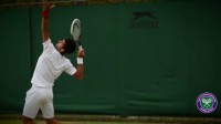Exclusive Novak Djokovic behind the scenes at Wimbledon