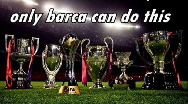 Only Barcelona can do this!