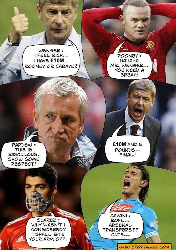 Wenger's Epic Spending Plans :P