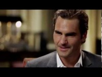 Andy Roddick interviews Roger Federer.