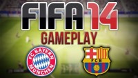 FIFA 14 EXCLUSIVE GAMEPLAY - Barcelona vs Bayern Munich - 1st Half!