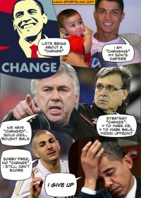 Obama brings about change in European Football :P