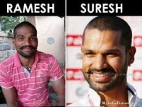 We have found Shikhar Dhawan's twin brother.
