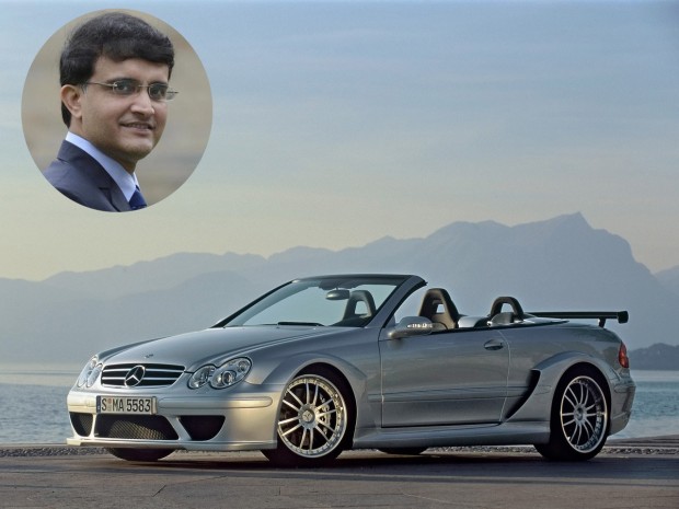 Top 11 SUPER-CARS of Indian Cricketers - Sourav Ganguly