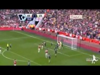 Arsenal vs Stoke City 3-1 All Goals & Ozil GOAL !!! - 22/09/2013