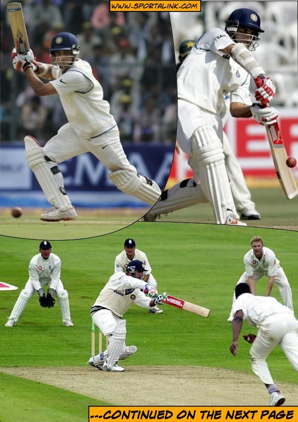 The Cover Drive of Sourav Ganguly