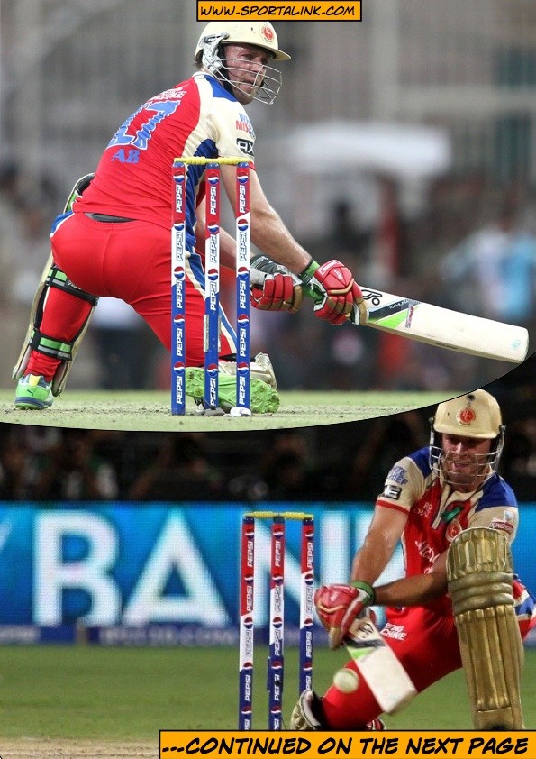The Reverse Scoop of AB de Villiers