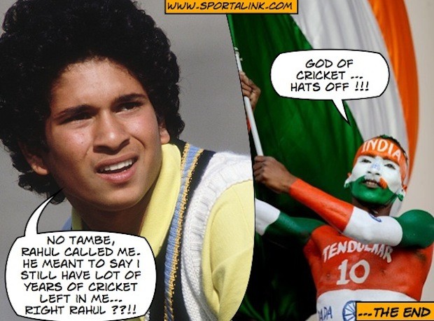 Sachin Tendulkar thinks he is still young