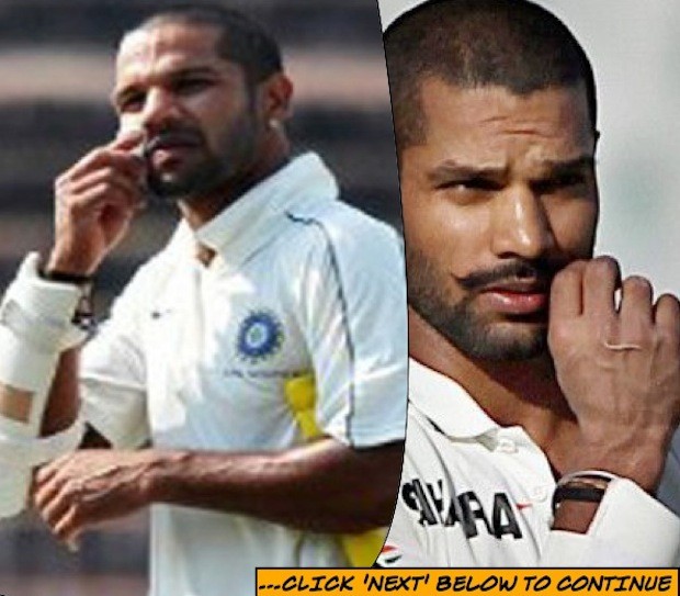 Shikhar Dhawan - The Original Mustache Man of Indian Cricket