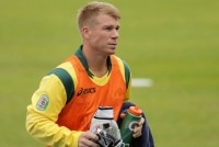 Dynamic David Warner scored 139 for New South Wales