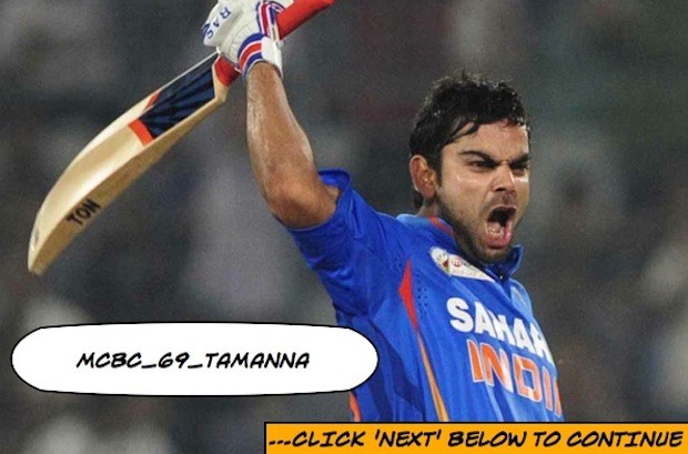 Virat Kohli - Fake Facebook Password