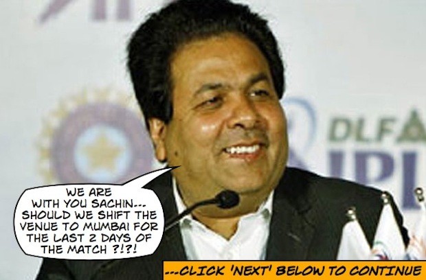 New rules of cricket for Sachin :P