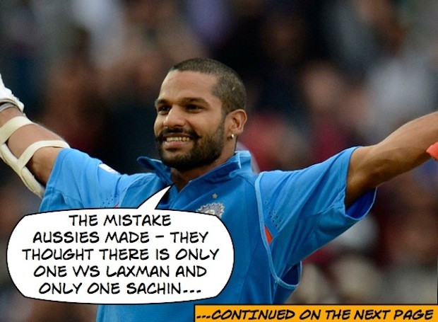 There is more than one VVS and Sachin