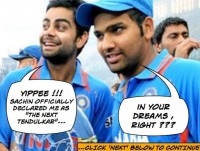 Virat Kohli and Rohit Sharma in a WAR of WORDS to become the NEXT TENDULKAR