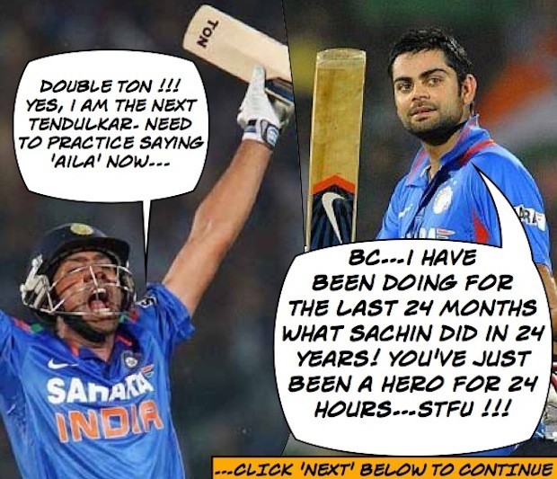 Rohit Sharma talks about his double ton