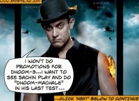 Aamir Khan's DHOOM MACHALE tribute to Sachin