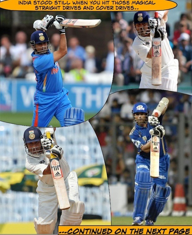 The Magical drives of Sachin