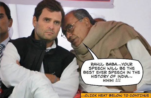 Rahul BABA to give a historic speech