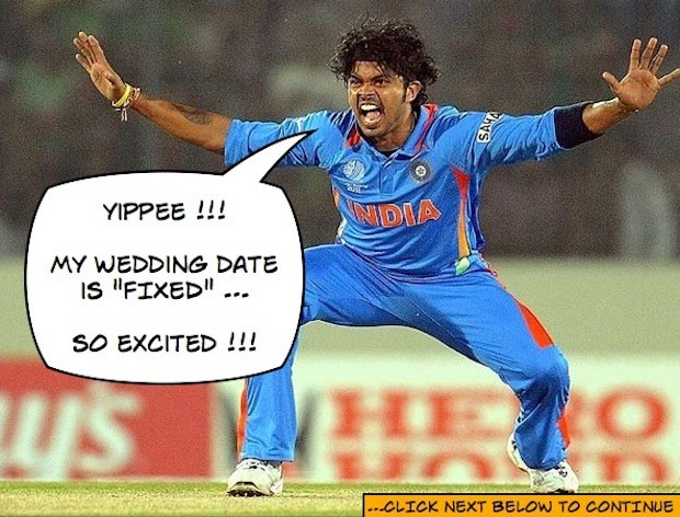 Sreesanth Wedding Date is Fixed