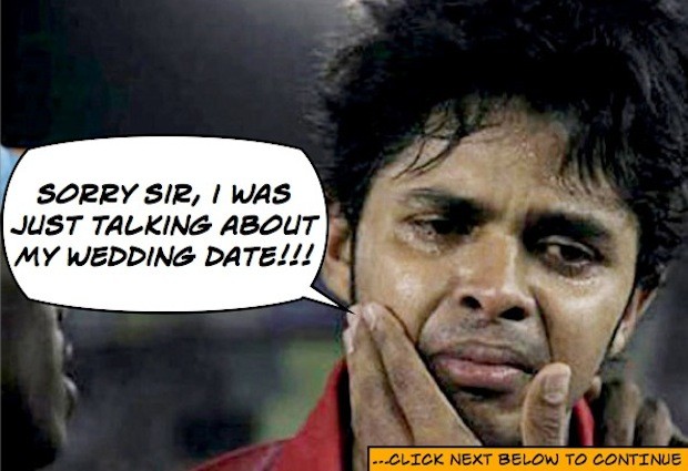 Sreesanth talking about the wedding date
