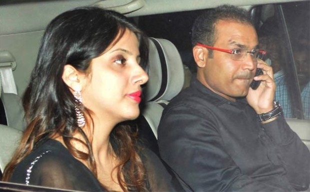 Virender Sehwag at the Farewell Party