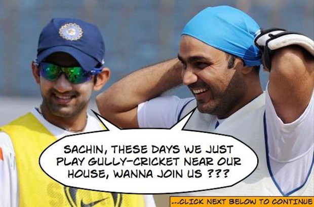 Sachin - Play Gully Cricket