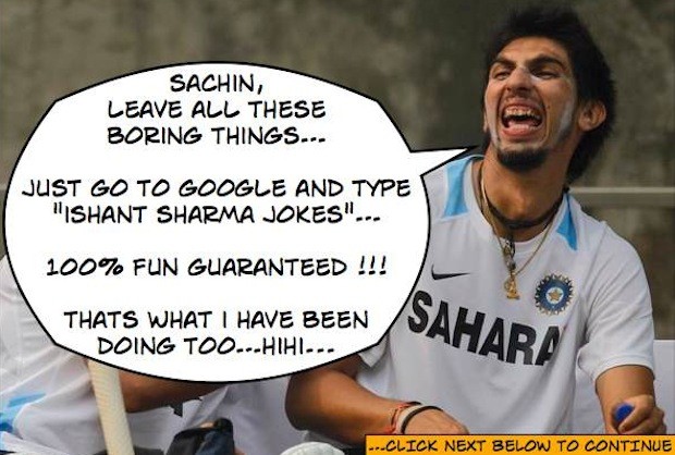 Enjoy Ishant Sharma Jokes