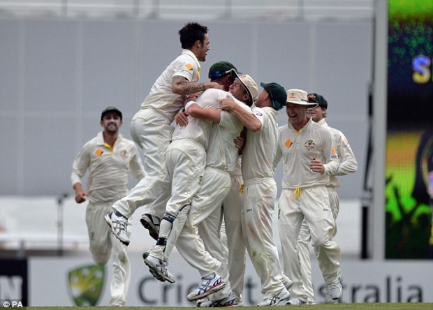 Day 4 at The Gabba : Mitchell Johnson blows England away to draw first blood
