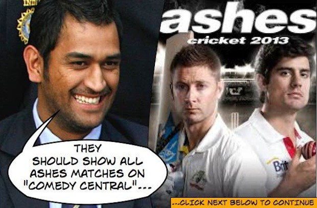 Ashes Matches on Comedy Central