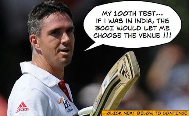100th test for KP