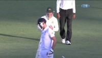 Michael Clarke sledges James Anderson- "Get ready for a broken fuckin arm"